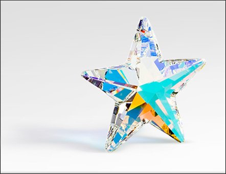 Crystal Star Pendant